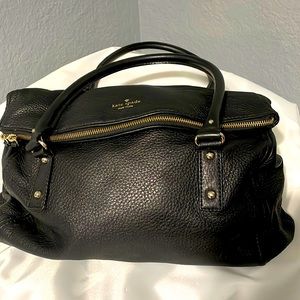 Kate Spade Large Leather Satchel Black perfect condition.